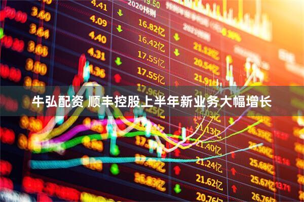 牛弘配资 顺丰控股上半年新业务大幅增长